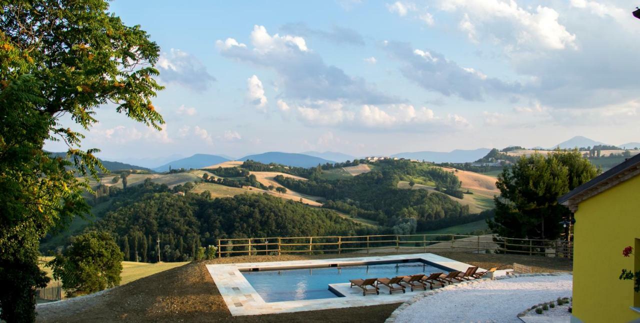 La Cerqua Villa Arcevia Bagian luar foto